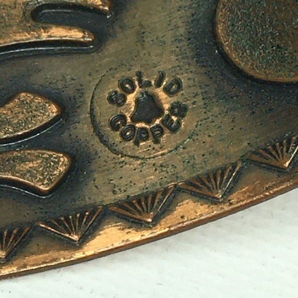 Bell Trading Post solid copper cuff - Picture 3 of 5